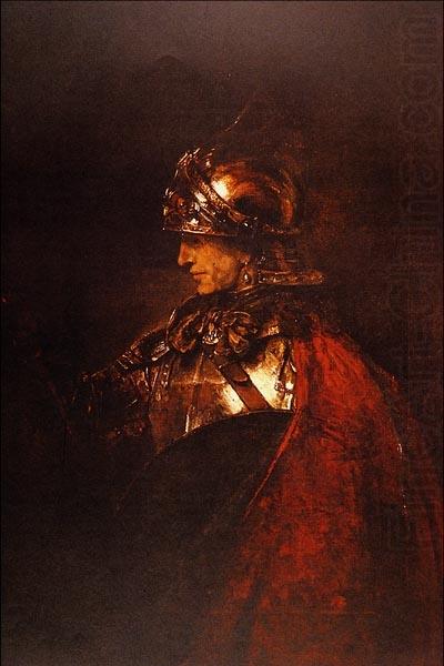 A Man in Armor, Rembrandt Peale